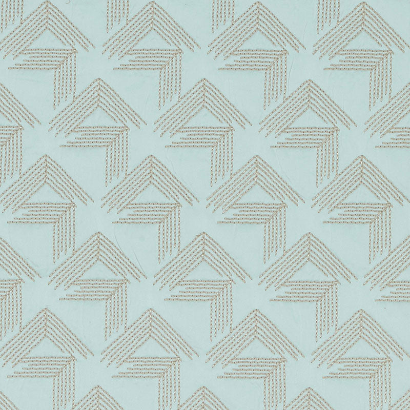 V Step Ice 69435 by Schumacher Fabric Schumacher Fabric V Step Ice 69435Fabric COTTON 38% INDIA </p><p>Repeat: H: HORZ. 2" (5CM) , V: VERT. 6 1/4" (16CM) 50.625 - Fabric Carolina -