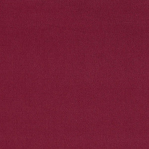 Elliott Brushed Cotton Garnet 69524 by Schumacher Designer Fabric