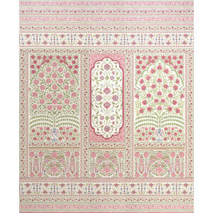 Montecito Red 5015831 by Schumacher Designer Wallpaper