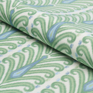 Augustine Ikat Leaf 181271 by Schumacher Designer Fabric