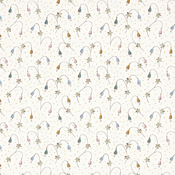 Lolly Floral Confetti 5015751 by Schumacher Designer Wallpaper Domino Effect 9.0" - Swanky Fabrics -