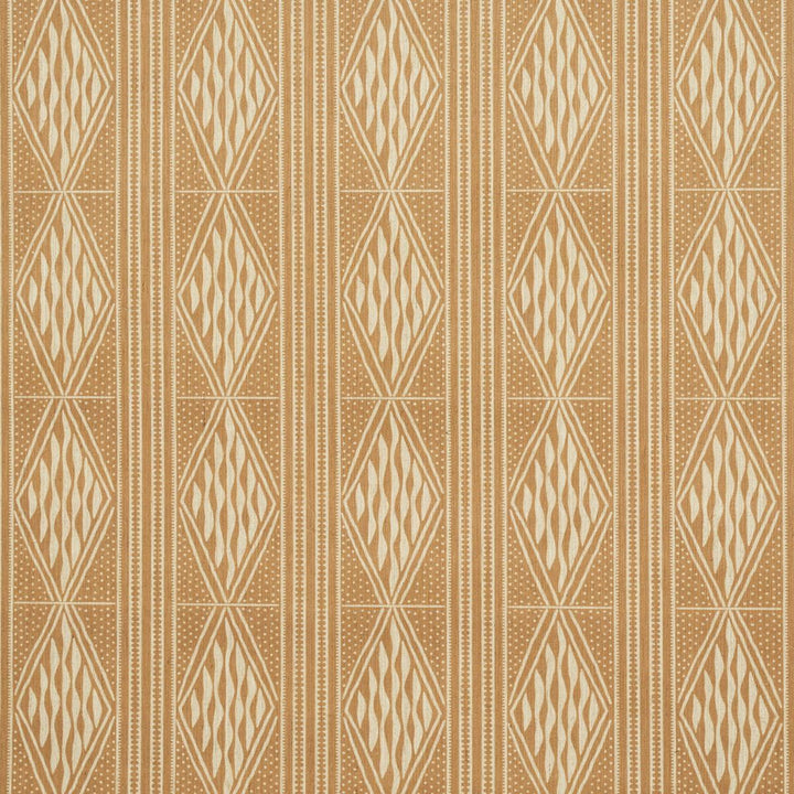 Cassava Sable 5015421 by Schumacher Designer Wallpaper Earth And Sky 39.12" - Swanky Fabrics -