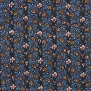 La Rue Stripe Midnight 181700 by Schumacher Designer Fabric