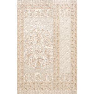 Colmery Paisley Parchment 5015511 by Schumacher Designer Wallpaper
