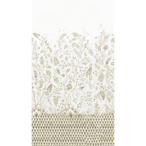 Chinoiserie Grande Neutral 5015822 by Schumacher Designer Wallpaper