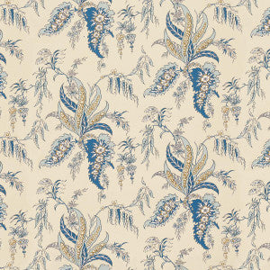 Apolline Botanical Ciel & Marine 5015501 by Schumacher Designer Wallpaper