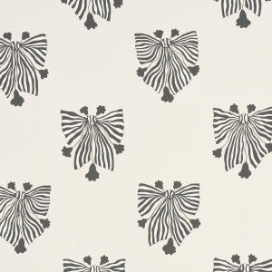 Bow-Wow-Wow Cream 5015472 by Schumacher Designer Wallpaper