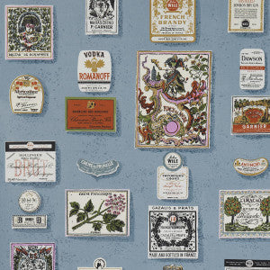 Salud Curacao 5015601 by Schumacher Designer Wallpaper