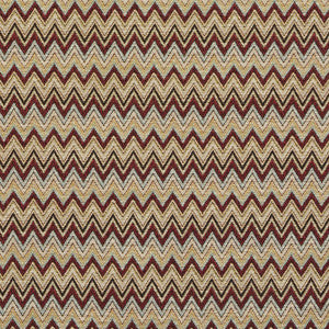 6963 Veranda Flame by Charlotte Designer Fabric