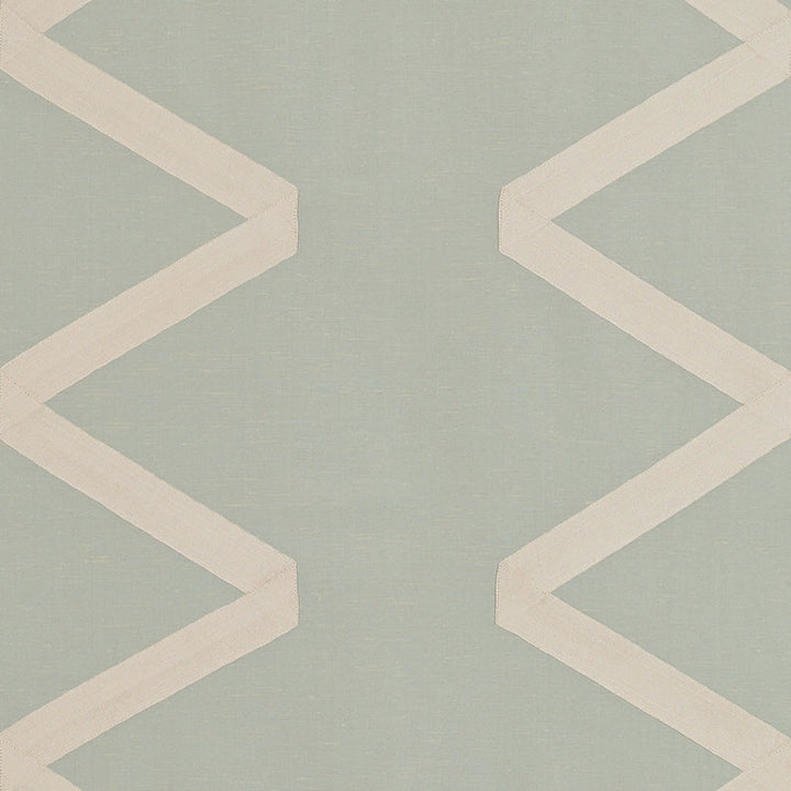 Legere Opal 69692 by Schumacher Designer Fabric COUTURE COLLECTION See Sample INDIA - </p><p>Repeat: Horizontal: 27" (69CM) and Vertical: 10 1/4" (26CM) 54" (137CM) - Swanky Fabrics -