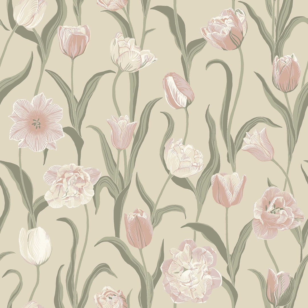 La Belle Epoque Blush 6970 by Schumacher Designer Wallcovering