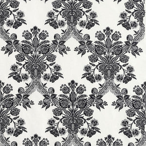 Carolina Ebony 69711 by Schumacher Designer Fabric
