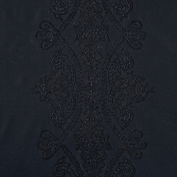 Castille Jet 69720 by Schumacher Fabric Schumacher Fabric Castille Jet 69720Fabric COTTON 40% INDIA </p><p>Repeat: H: HORZ. 25 1/2" (65CM) , V: VERT. 15" (38CM) 54 - Fabric Carolina -