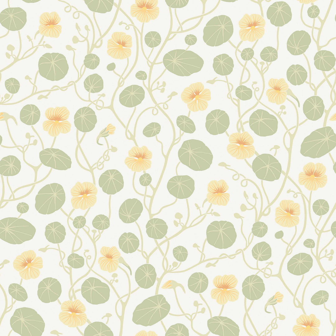 Krasse Yellow 6975 by Schumacher Designer Wallcovering