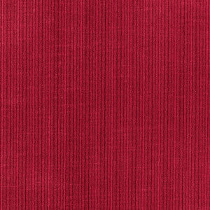 Antique Strie Velvet Scarlet 69774 by Schumacher Designer Fabric