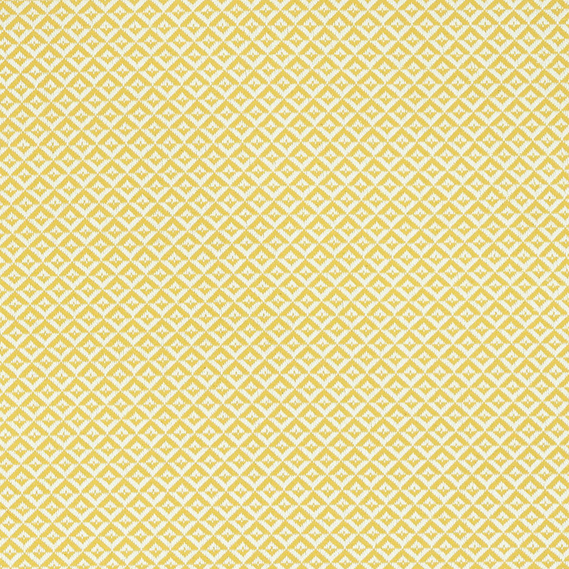 Jamison Soleil 69840 by Schumacher Designer Fabric ESSENTIALS: SMALL-SCALE UPHOLSTERY I COTTON 40% VISCOSE 40% BELGIUM </p><p>Repeat: Horizontal: 3/4" (2CM) and Vertical: 3/4" (2CM) 55.5 - Swanky Fabrics -