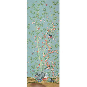 Brighton Pavilion Panel Multi 176020 by Schumacher Designer Fabric
