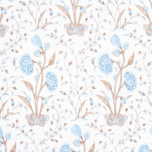 Khilana Floral Sky 178334 by Schumacher Designer Fabric