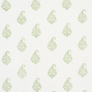 Kerala Paisley Leaf 181351 by Schumacher Designer Fabric