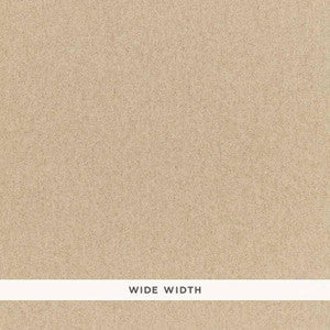 Chester Wool Sidewall Barley 5006292 by Schumacher Designer Wallpaper