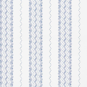 Nauset Stripe Indigo 5009740 by Schumacher Designer Wallpaper