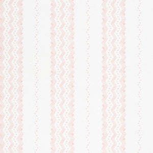 Nauset Stripe Blush 5009742 by Schumacher Designer Wallpaper