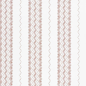Nauset Stripe Sienna 5009743 by Schumacher Designer Wallpaper