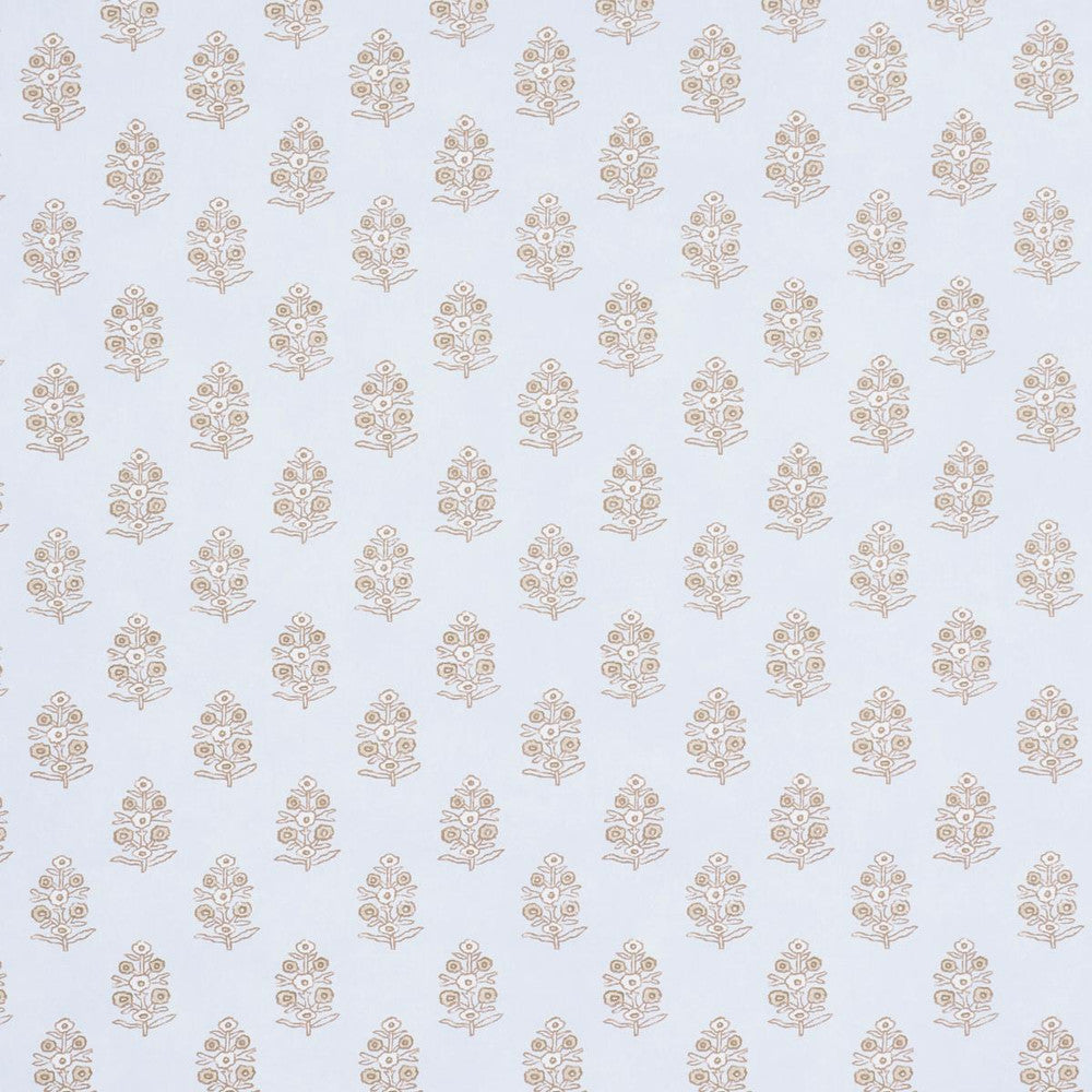Aditi Sky 5011933 by Schumacher Designer Wallpaper Jacaranda 3.38" - Swanky Fabrics -