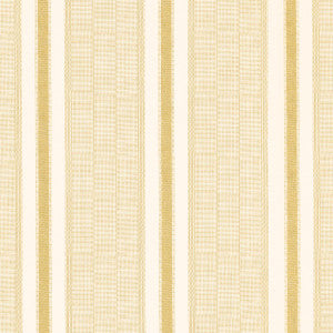 Ipala Stripe Vinyl Ochre 5015804 by Schumacher Designer Wallpaper