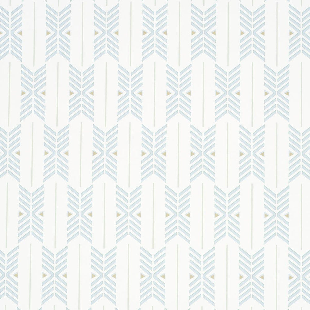 Quiver Haze 5015811 by Schumacher Designer Wallpaper A Rum Fellow 3.38" - Swanky Fabrics -