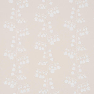 Bleeding Hearts Neutral 5015860 by Schumacher Designer Wallpaper