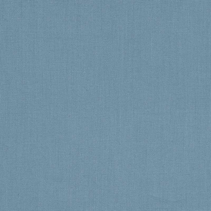 Piet Performance Linen Sterling Blue 69943 by Schumacher Designer Fabric Perfect Basics: Linen - Swanky Fabrics -