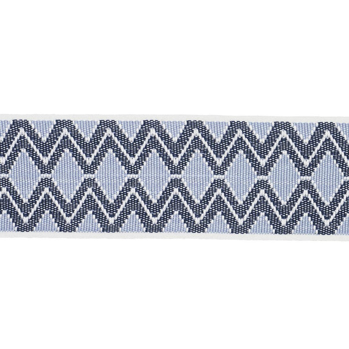 Pinula Tape Tide 84101 by Schumacher Designer Trim A Rum Fellow 2.62" - Swanky Fabrics -