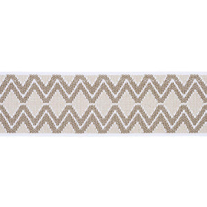 Pinula Tape Oyster 84103 by Schumacher Designer Trim