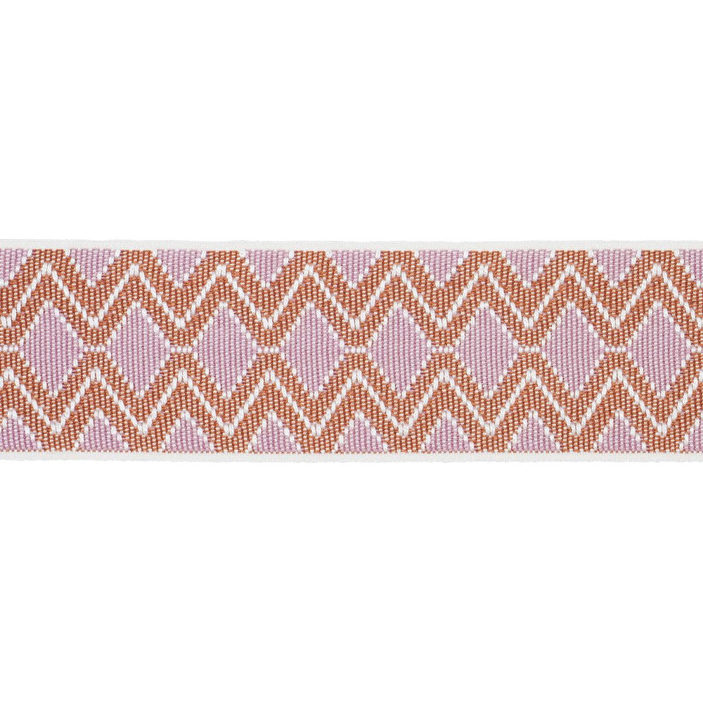 Pinula Tape Melba 84104 by Schumacher Designer Trim A Rum Fellow 2.62" - Swanky Fabrics -