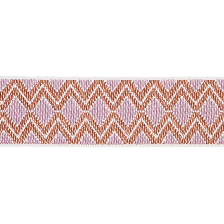 Pinula Tape Melba 84104 by Schumacher Designer Trim A Rum Fellow 2.62" - Swanky Fabrics -