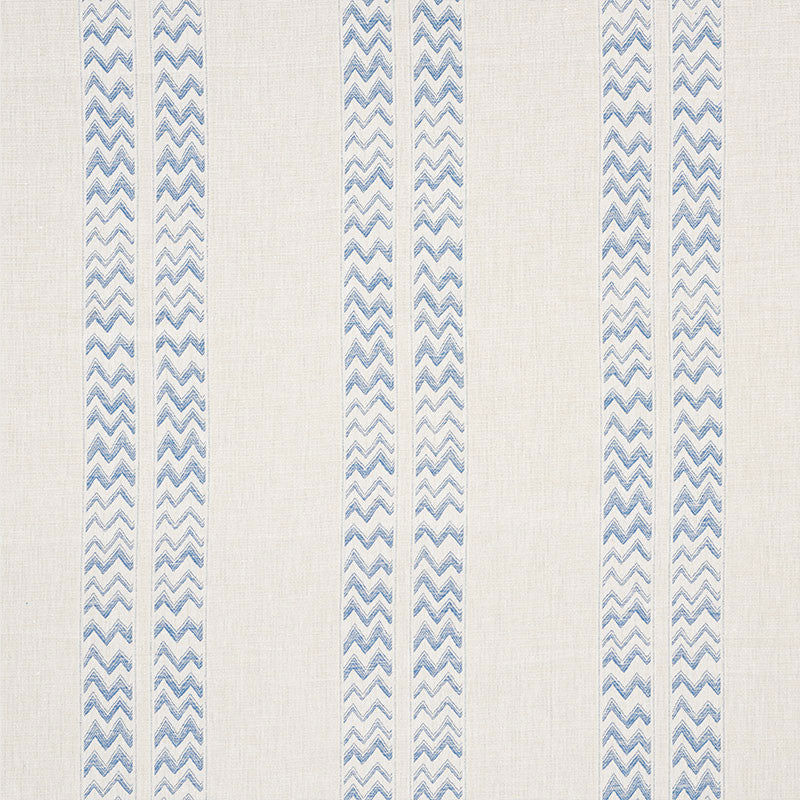 Kudu Stripe Blue 69971 by Schumacher Fabric Schumacher Fabric Kudu Stripe Blue 69971Fabric LINEN 100% ITALY </p><p>Repeat: H: HORZ. 28" (71CM) , V: VERT. 9 7/8" (25CM) 56 - Fabric Carolina -