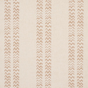 Kudu Stripe Sand 69972 by Schumacher Designer Fabric