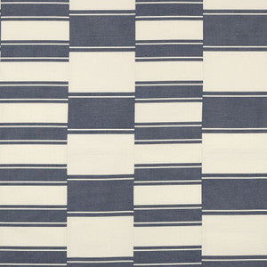 Nomad Indigo 69982 by Schumacher Designer Fabric
