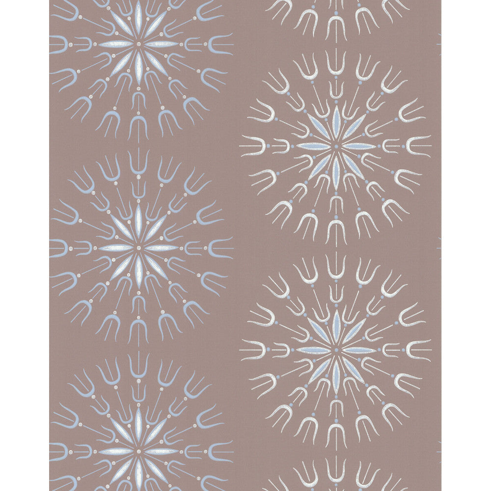 Fioretti Smoke by Cole & Son Designer Wallcovering COLE & SON NEW CONTEMPORARY II PAPER - 100% United Kingdom - Horizontal: - and Vertical: 21 20.5 - Swanky Fabrics -