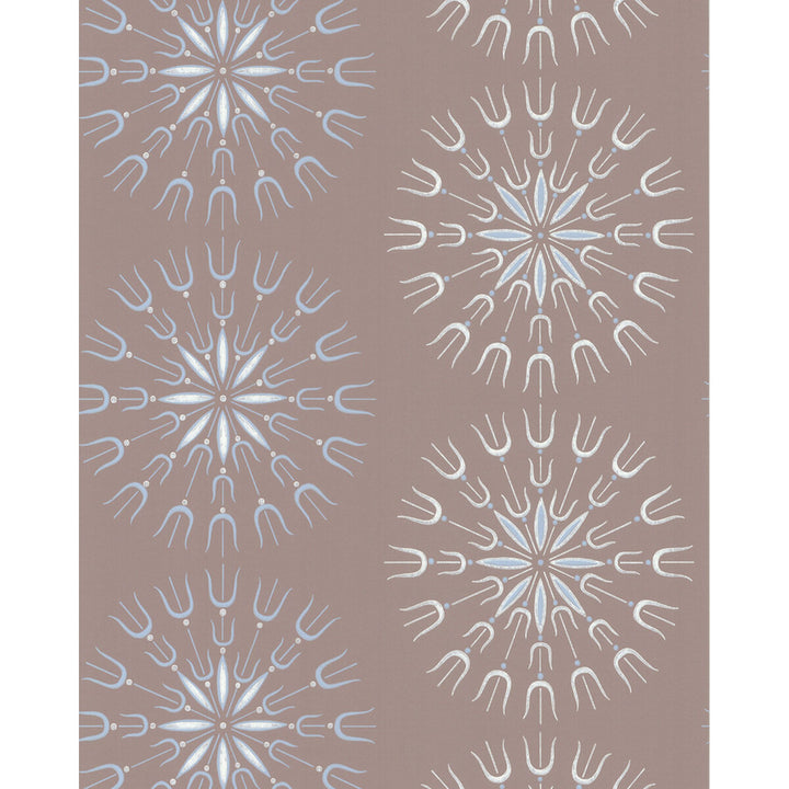 Fioretti Smoke by Cole & Son Designer Wallcovering COLE & SON NEW CONTEMPORARY II PAPER - 100% United Kingdom Horizontal: and Vertical: 21 20.5 - Swanky Fabrics -