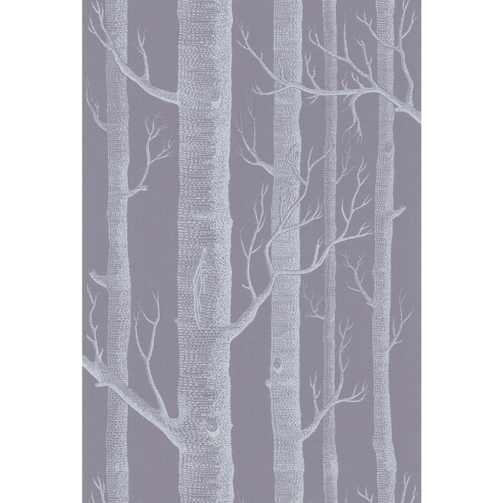 Woods Ivory/Lilac by Cole & Son Designer Wallcovering COLE & SON NEW CONTEMPORARY II PAPER - 100% United Kingdom Horizontal: and Vertical: 28.3 20.5 - Swanky Fabrics -