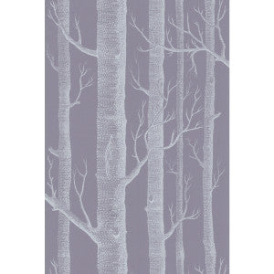 Woods Ivory/Lilac by Cole & Son Designer Wallcovering