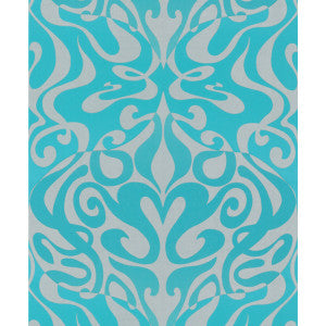 Woodstock Aqua by Cole & Son Designer Wallcovering
