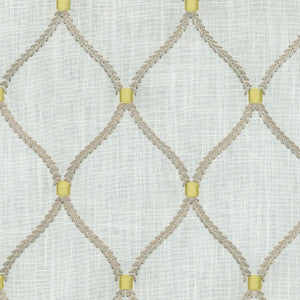Deane Embroidery Smoke 700090 by Williamsburg Designer Fabric