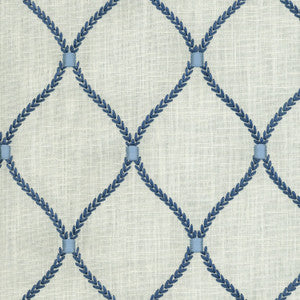 Deane Embroidery Porcelain 700091 by Williamsburg Designer Fabric