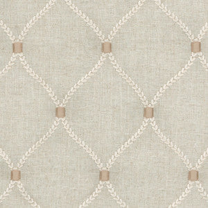 Deane Embroidery Flax 700094 by Williamsburg Designer Fabric