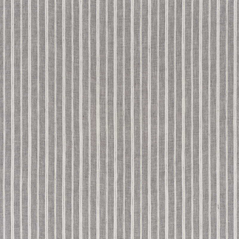 Filippo Linen Sheer Grey 70022 by Schumacher Designer Fabric ESSENTIALS: SHEERS & CASEMENTS I See Sample ITALY LIGHT DUTY </p><p>Repeat: Horizontal: - and Vertical: 1 1/2" (4CM) 115" (292CM) - Swanky Fabrics -