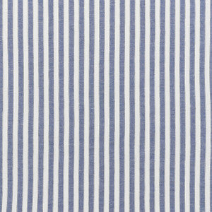 Regatta Linen Stripe Chambray 70030 by Schumacher Designer Fabric