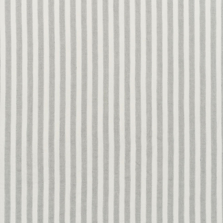 Regatta Linen Stripe Mineral 70032 by Schumacher Designer Fabric Essentials-Sheers-Casements 100% Linen Martindale 3,000 Horizontal: - and Vertical: 1 118 - Swanky Fabrics -